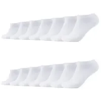 Camano Unisex Sneakersocken 14er Pack 47/49 white - 47-49