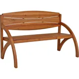 Garden Pleasure Gartenbank Hadia 985188 braun Holz 140,0 cm
