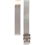 Skagen Uhrenarmbänder für Damen 14mm, Silber Edelstahl, original ersatzband für 358SSSD