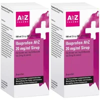 Ibuprofen AbZ 20 mg/ml Sirup 2x 2x100 ml