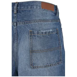 URBAN CLASSICS Distressed 90‘s Jeans Deep Blue Destroyed Washed 32