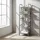 Haku-Möbel Standregal 40 x 28 x 137 cm Grau