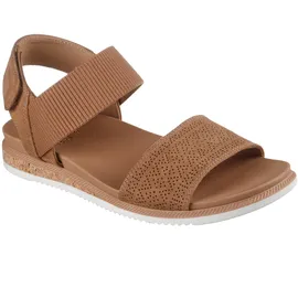 SKECHERS Damen Desert Kiss Low Top Look Flache Sandale, Kastanie, 42 EU