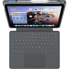DEQSTER Smart Rugged Touch Plus Keyboard für iPad 10.9" (10. Generation) Grau