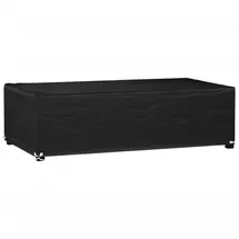 vidaXL Gartenmöbel-Abdeckung 125 x 70 x 35 cm Schwarz