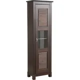 OTTO home Vitrine Rauna 57,4 x 38 x 180 cm Braun