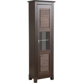 OTTO home Vitrine Rauna 57,4 x 38 x 180 cm Braun