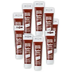 9x 100g LIQUI MOLY 3080 Bremsenpaste Kupferpaste Kupfer-Paste Montage Bremse
