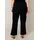 Base Level Curvy "Arah", Damen, Gr. 48, Länge 32, schwarz, Web, Obermaterial: 97% Polyester, 3% Elasthan, unifarben, loose fit extralang, Hosen Treggings, mit elastischem Bund