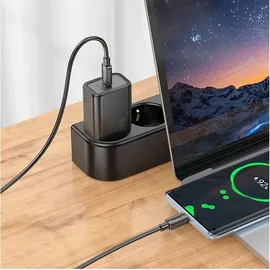 HOCO Ladegerät N60 USB-C PD 20W Schnellladen Schwarz | Schwarz