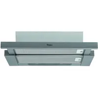 Whirlpool Zwischenbauhaube 60 cm Silber