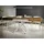 WFL GROUP Couchtisch Cavetta U Braun Eiche 120-200 x 80 x 27-76 cm