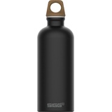 Sigg Traveller MyPlanet Direction Plain Trinkflasche (0.6 L), klimaneutrale und auslaufsichere Trinkflasche, federleichte Trinkflasche aus Aluminium, Made in Switzerland
