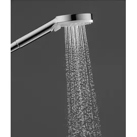 Hansgrohe Crometta Brausesystem Vario mit Ecostat 1001 CL Thermostat weiß/chrom 27812400