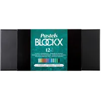 Blockx Pastellkreide Box 12 St. sortiert 12x9 cm