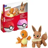 MEGA Pokémon Pokéball Set - Evoli und Glumanda
