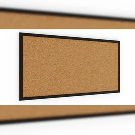ALLboards Pinnwand 80 x 40 cm Schwarz