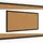 ALLboards Pinnwand 80 x 40 cm Schwarz