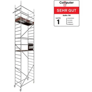 Altec Rollfix® 2.0 700 Arbeitshöhe | bremsb. Lenkrollen (Ø125mm) Rollen