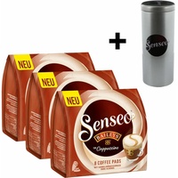 Senseo Typ Cappuccino Baileys Kaffeepads Kaffee Lösl. Kaffee 24 Pads + Paddose