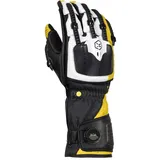 Knox Handroid MK V, Handschuhe - Schwarz/Weiß/Gelb - S