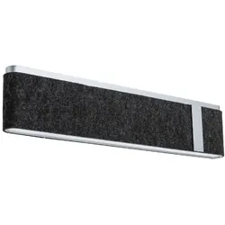 Paulmann  18 W LED Wandleuchte 3-Step-Dim Jagun 1250 lm, stimmungsvolle Lichteffekte Anthrazit