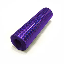 1 Rolle Papier Luftschlangen lila metallic holografisch