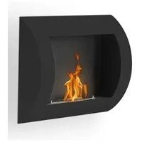 Wandkamin bio kamin Selly mit 1x0,8 lit inox Brenner bioethanolkamin Ofen kamin