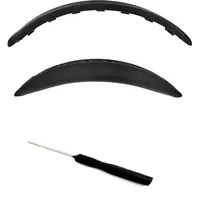 JOYSOG Quietcomfort 45 Kopfbandabdeckung für Bose QuietComfort QC35 QC35II QC45 QC SE Kopfhörer, Ersatz-Kopfbandkissen, Schwarz