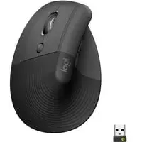 Logitech Lift, Maus - graphit/schwarz, für Linkshänder, Logi Bolt,