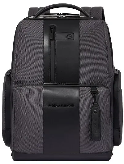Piquadro Brief 2 Special Business-Rucksack 44 cm  schwarz