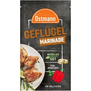 Ostmann Gewürze – Geflügel Marinade, flüssige Grillmarinade für Hähnchen & Pute, Gewürzmischung für 500 g Geflügelfleisch, ideal zum Grillen & Verfeinern von Speisen, 60 ml, 1 Stück (1er Pack)