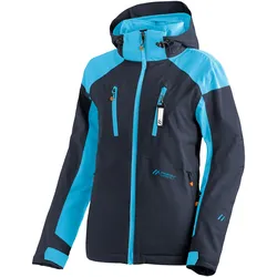 Skijacke »Vratna«, Damen Winterjacke, wind/wasserdicht, 4 RV-Taschen und Kapuze, Gr. 46, dunkelblau, , 70558133-46