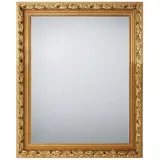 Mirrors and More Wandspiegel Hängespiegel Dekospiegel Holz Gold, antik Rahmenspiegel H 70 cm,