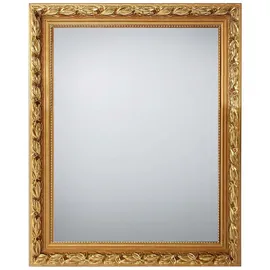 Mirrors and More Wandspiegel Hängespiegel Dekospiegel Holz Gold, antik Rahmenspiegel H 70 cm,