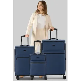 Bugatti Valencia Koffer-Set 3-tlg. blau
