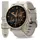 Garmin fenix 8 AMOLED 43 mm sapphire, nebelgrau / softgold mit QuickFit-Leder-Armband 20 mm