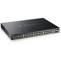 ZyXEL XGS2220-54FP Managed Stack Switch, 50x RJ-45, 4x SFP+,