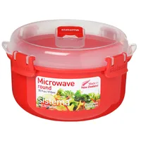 Sistema Microwave runde Mikrowellenschüssel | 915 ml mikrowellenfester Lebensmittelbehälter