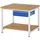 Rau Werkbank höhenverstellbar 8001A7, B1000xT900xH840-1040mm, 1x Schublade-TA