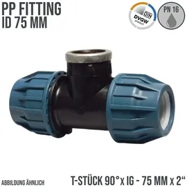 Jason Rohrverbinder T-Stück Ø 75 mm frostsicher