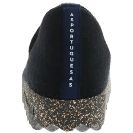 Asportuguesas Halbschuhe Filz Schwarz 44