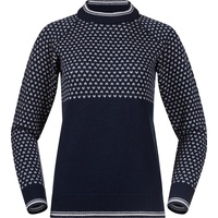 Bergans Damen Alvdal Wool Pullover (Größe M, blau)