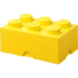 LEGO Aufbewahrungsbox LEGO Storage Brick 6 8,5 l 6-tlg. gelb