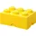 LEGO Aufbewahrungsbox LEGO Storage Brick 6 8,5 l 6-tlg. gelb