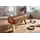 FineBuy Sitzbank Turnbock 90 x 40 x 35 cm braun / braun