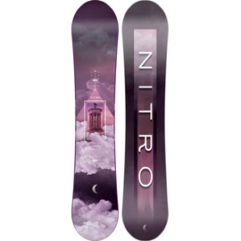 Nitro Snowboards Damen Mercy BRD ́23, Allmountainboard, Twin, Cam-Out Camber, Urban
