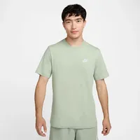 Nike Sportswear Club Herren T-Shirt, grün - US: M
