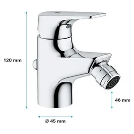 Grohe Start Flow Einhebel-Bidetarmatur Chrom 23770000