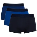 Superdry Multi Boxershorts 3 Einheiten Navy / Bright Blue / Mazarine S